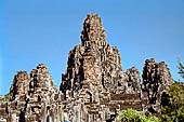 Angkor Thom - Bayon temple, central terrace, main tower 